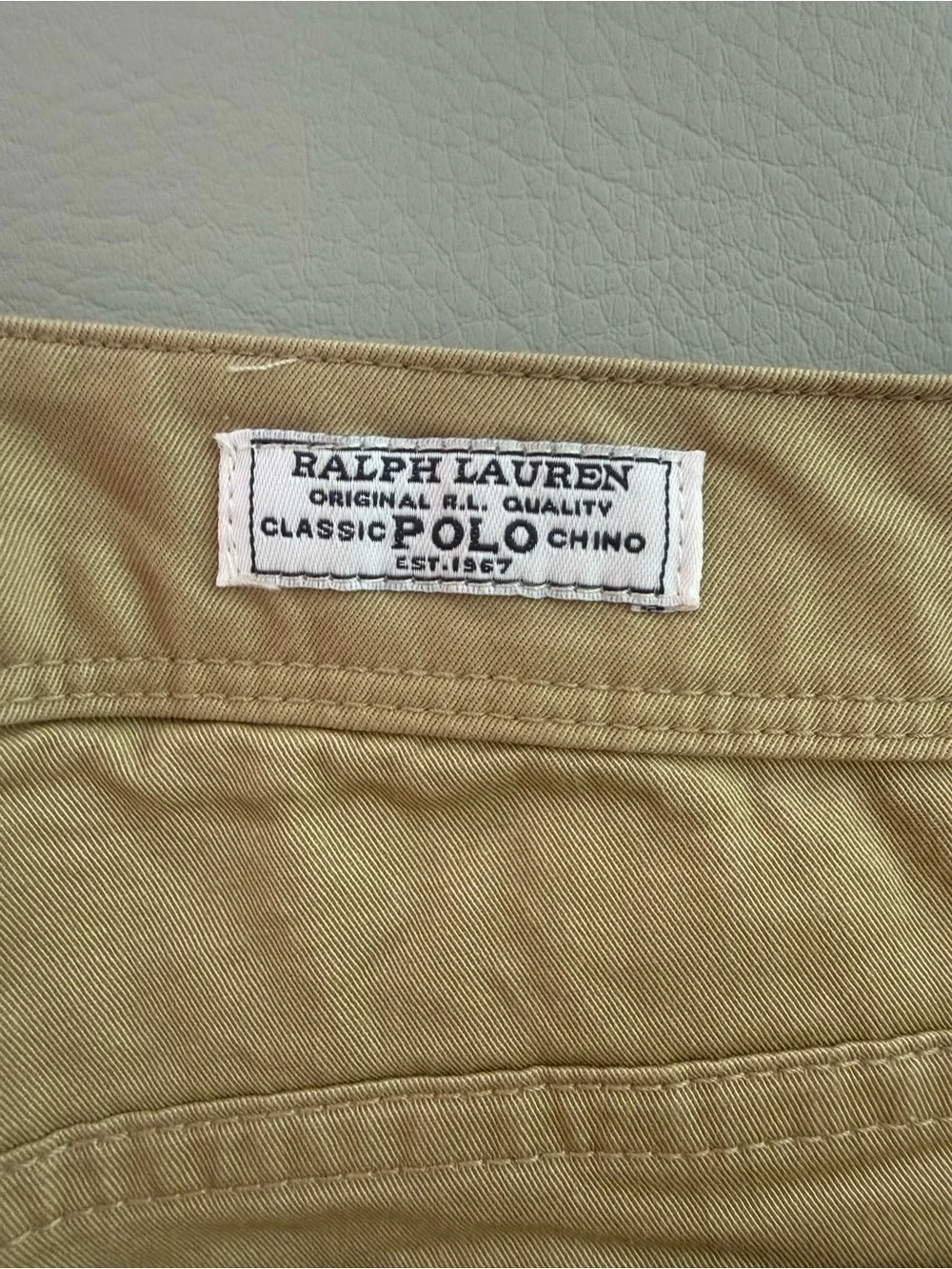 Polo Ralph Lauren Girls Big Pony Pink Khaki Pants size 12 - NEW WITH TAGS